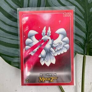 Topps MetaZoo Cryptid Nation Series 0 Gold Mothman 45 Non Holo Trading Game Card